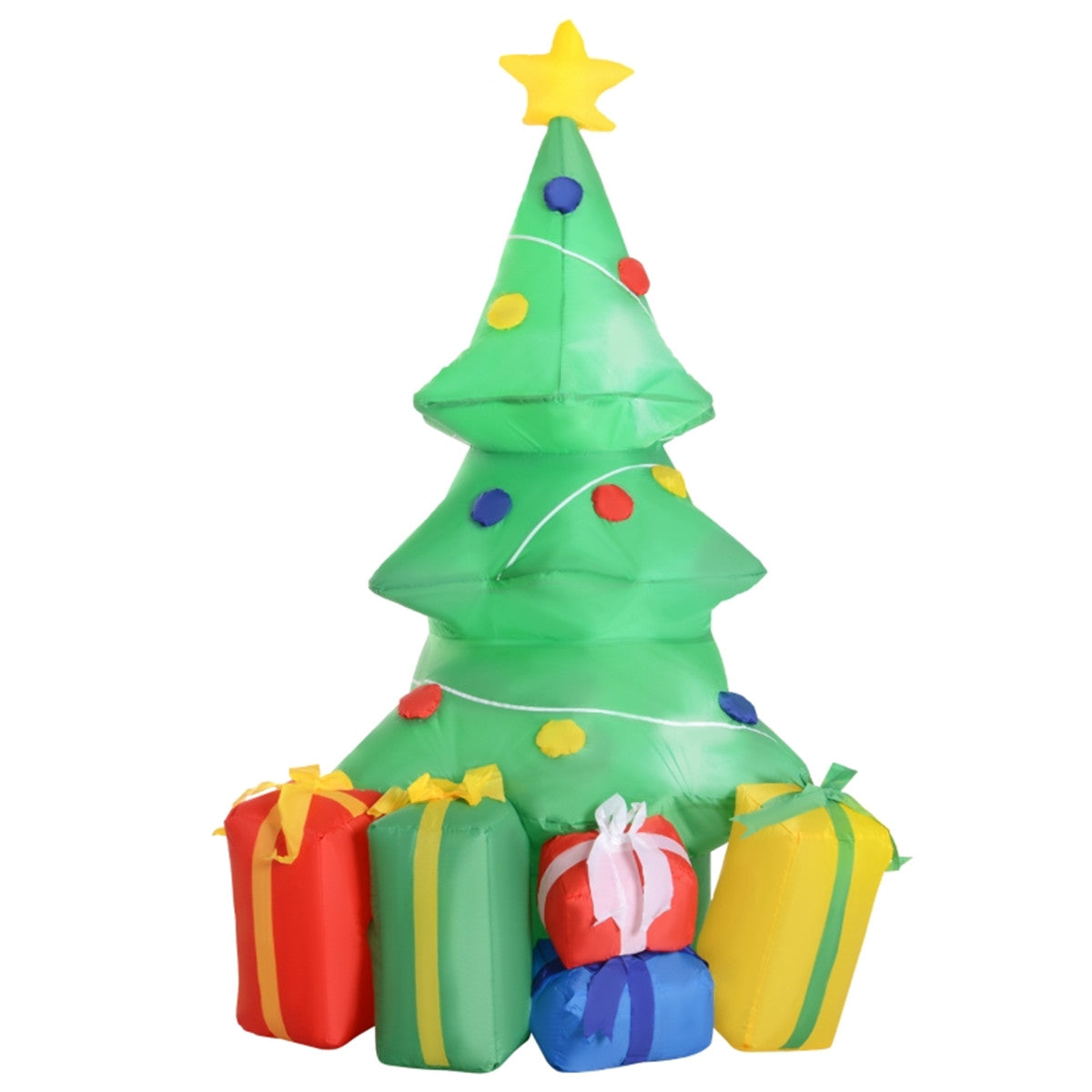 5ft LED Lit Inflatable Christmas Tree