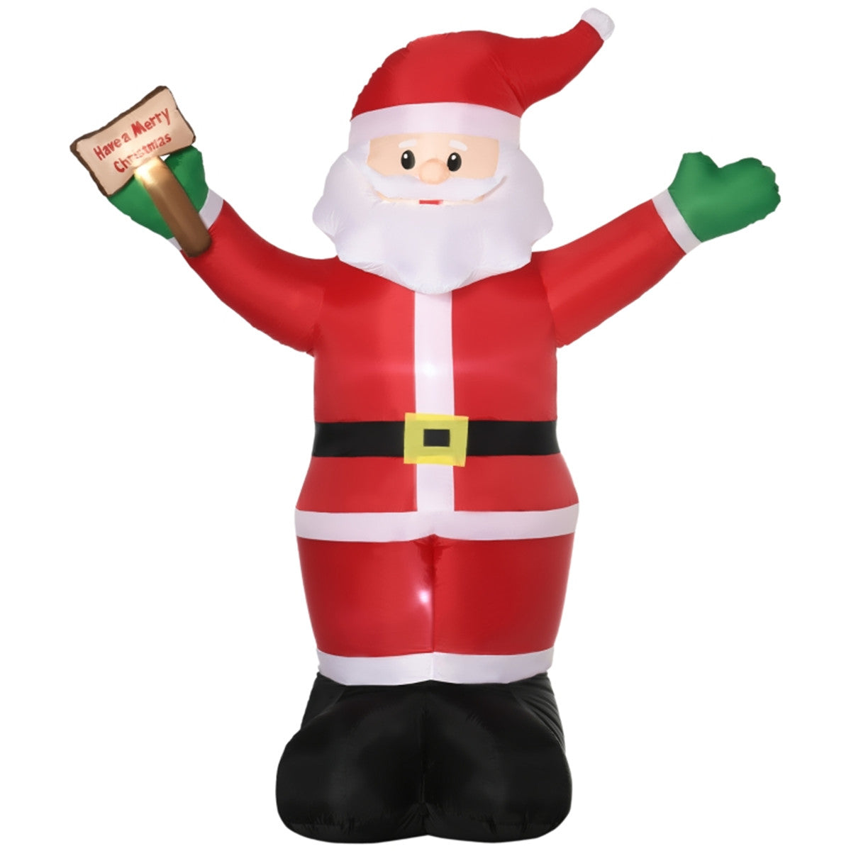 8ft LED Lit Inflatable Christmas Santa