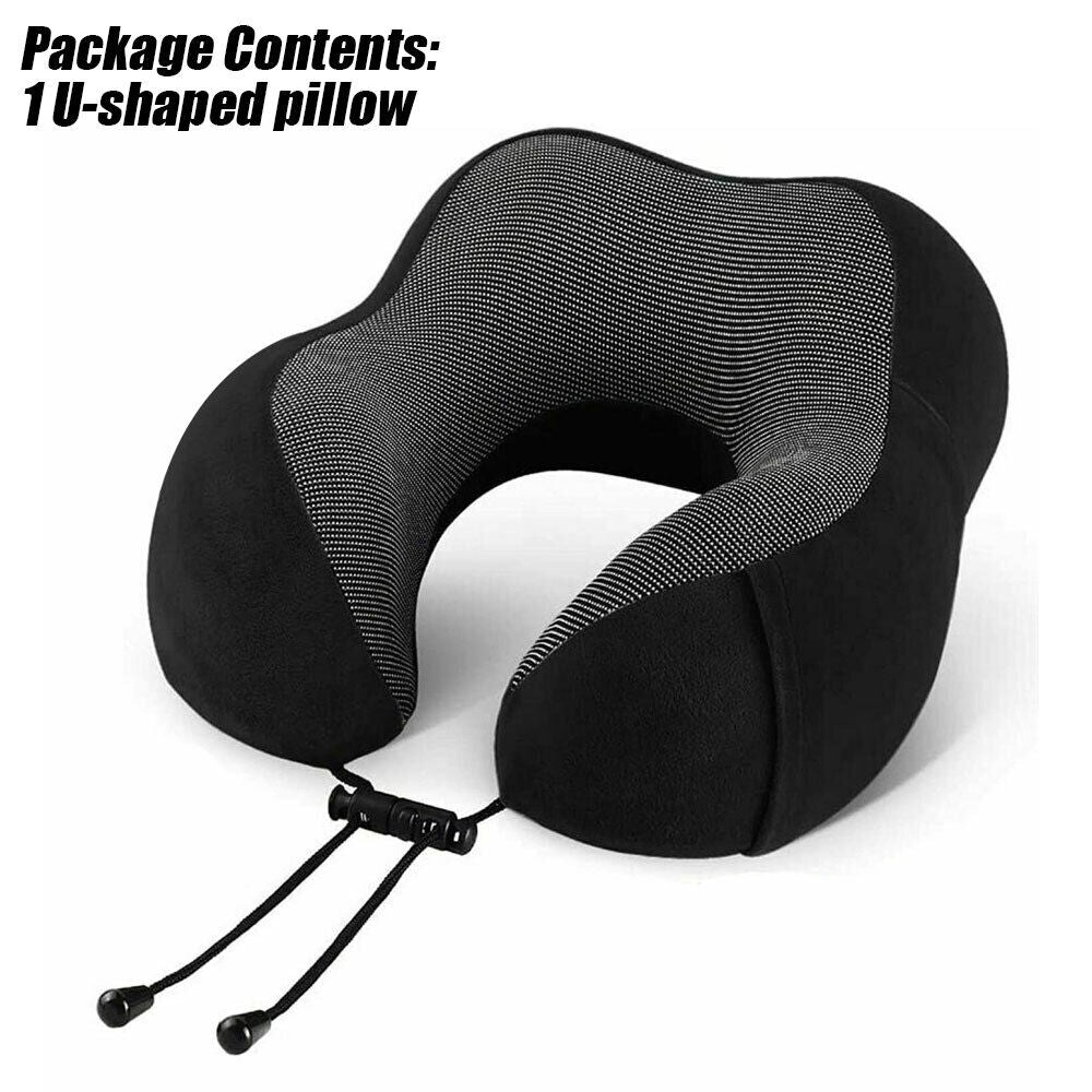 Memory Foam Neck Support Travel Pillow