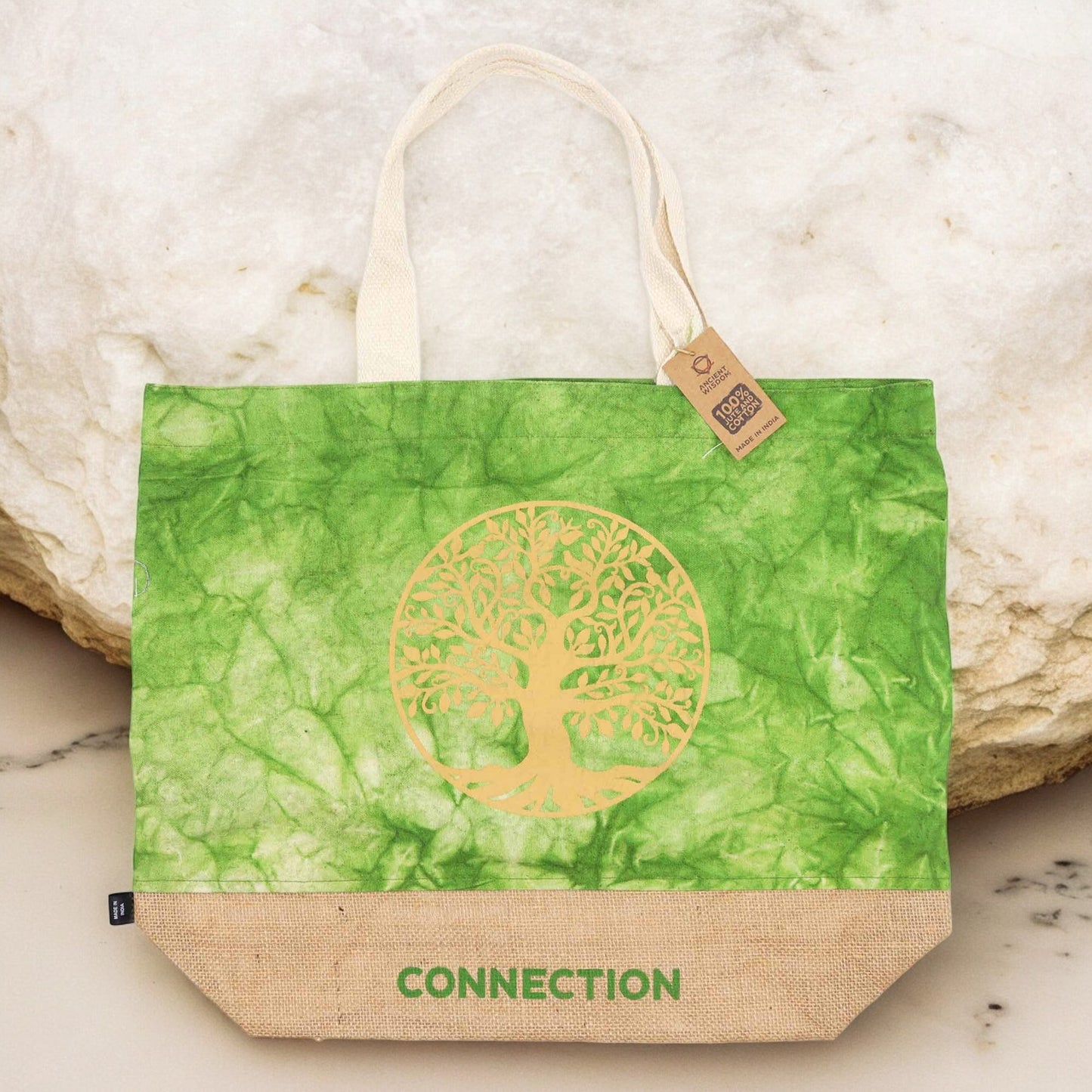 All Natural Eco-Friendly Tote Bags / Various Colours and Meanings