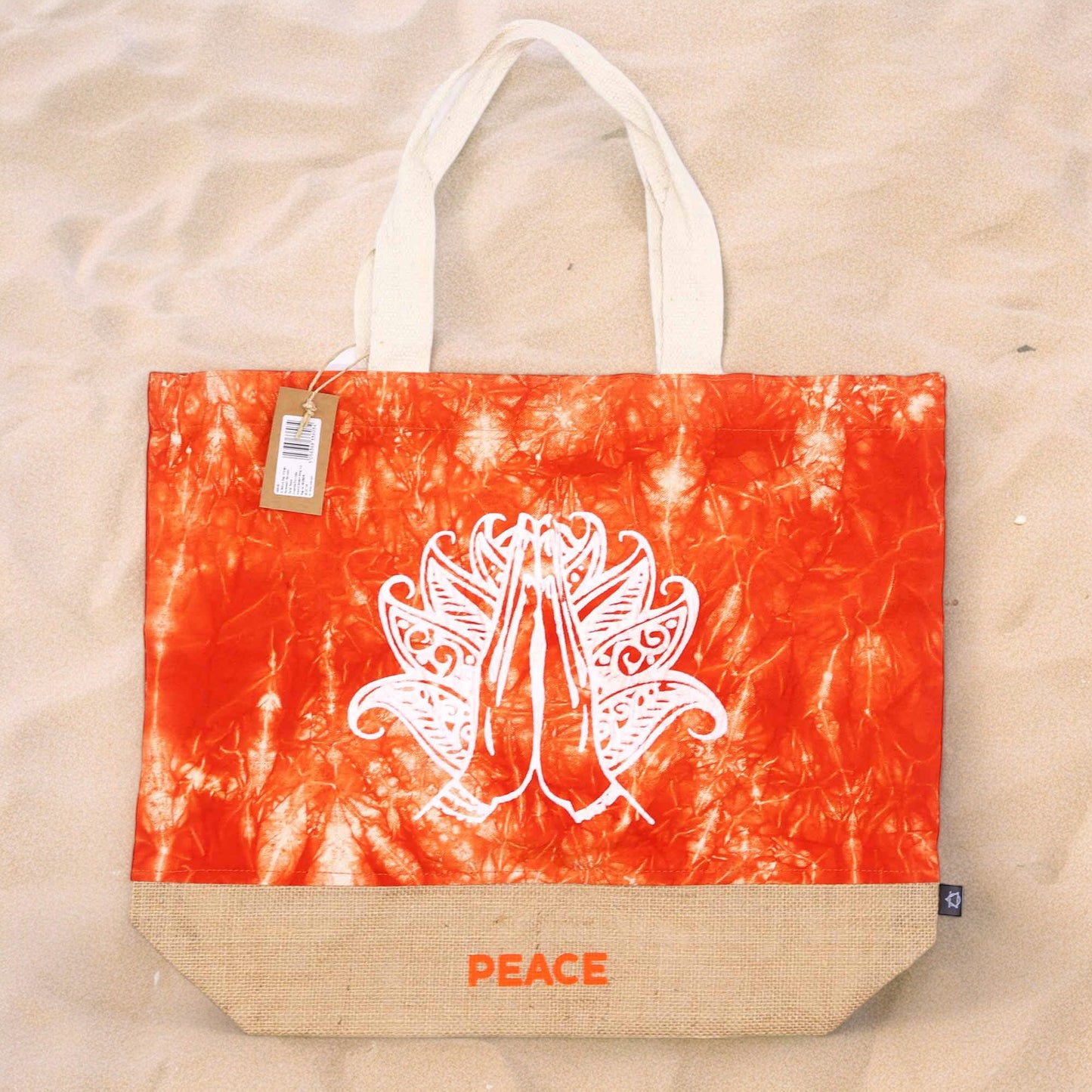 All Natural Eco-Friendly Tote Bags / Various Colours and Meanings