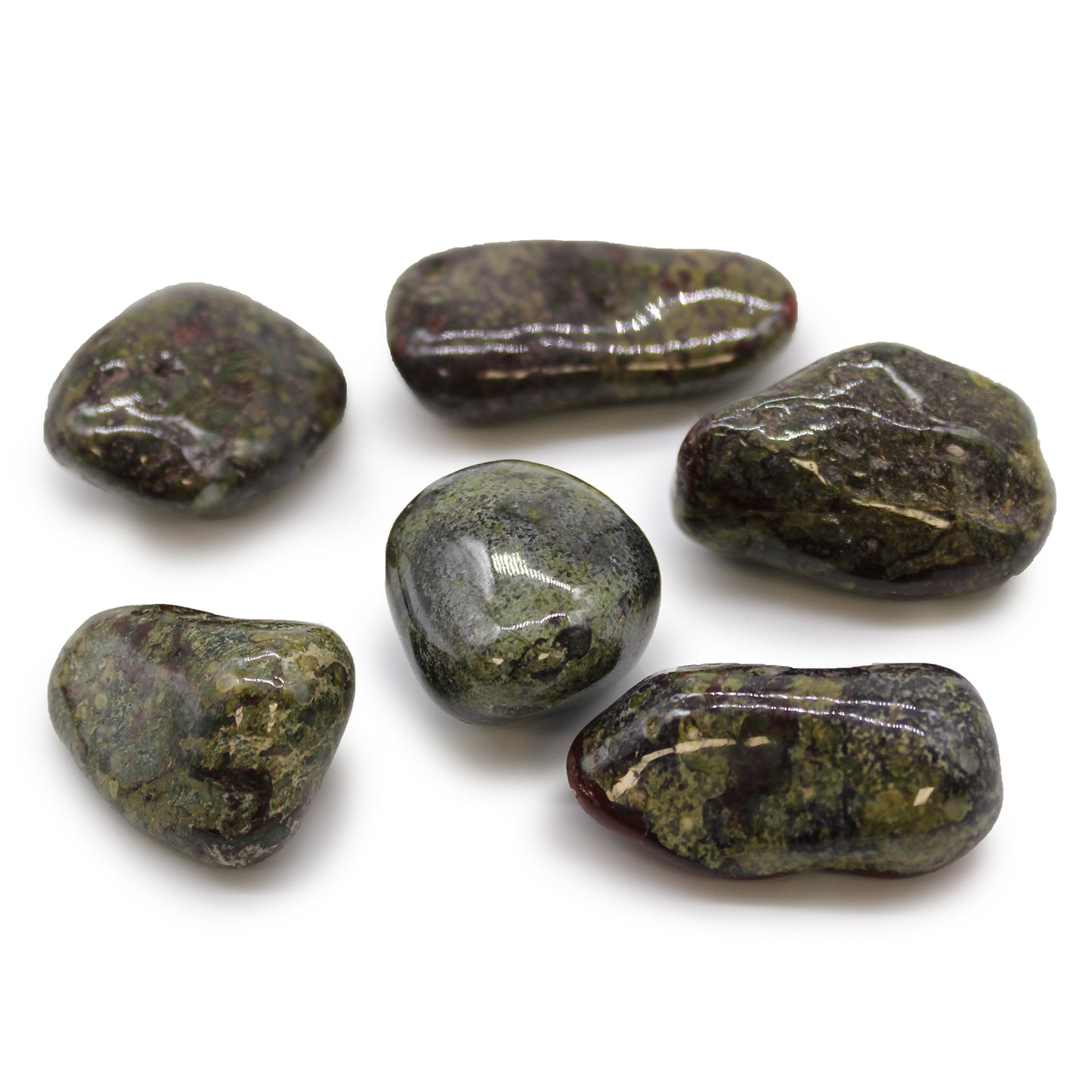 6 x Large / Naturally Selected African Tumble Stones A - G