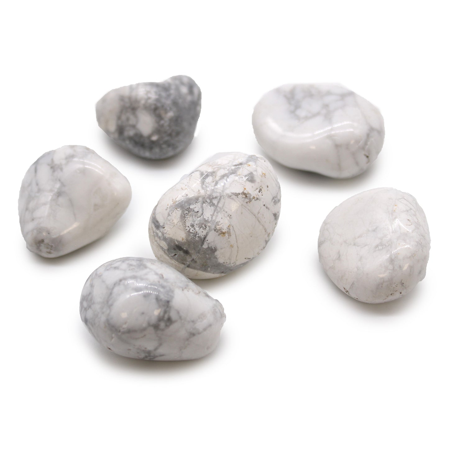 6 x Large / Naturally Selected African Tumble Stones H - Z