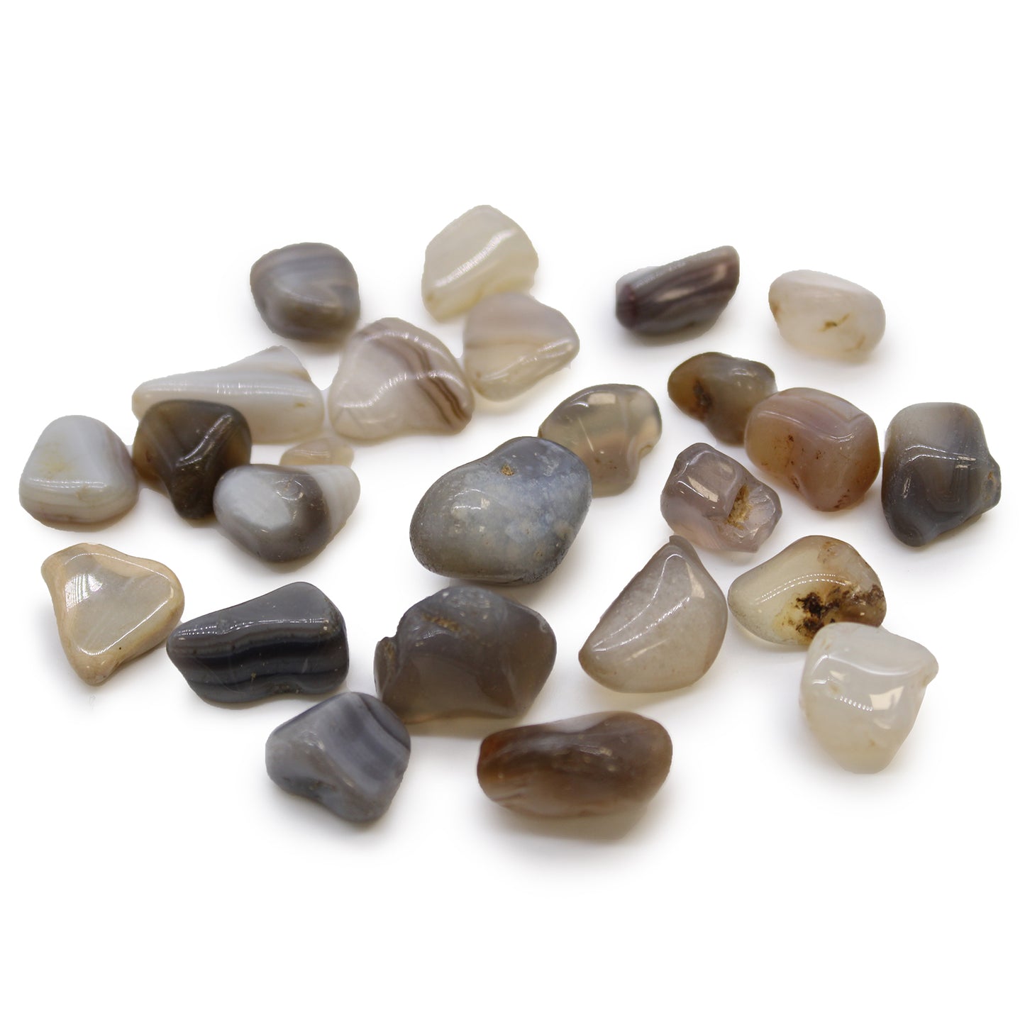 24 / 48 x Small / Naturally Selected African Tumble Stones A - G