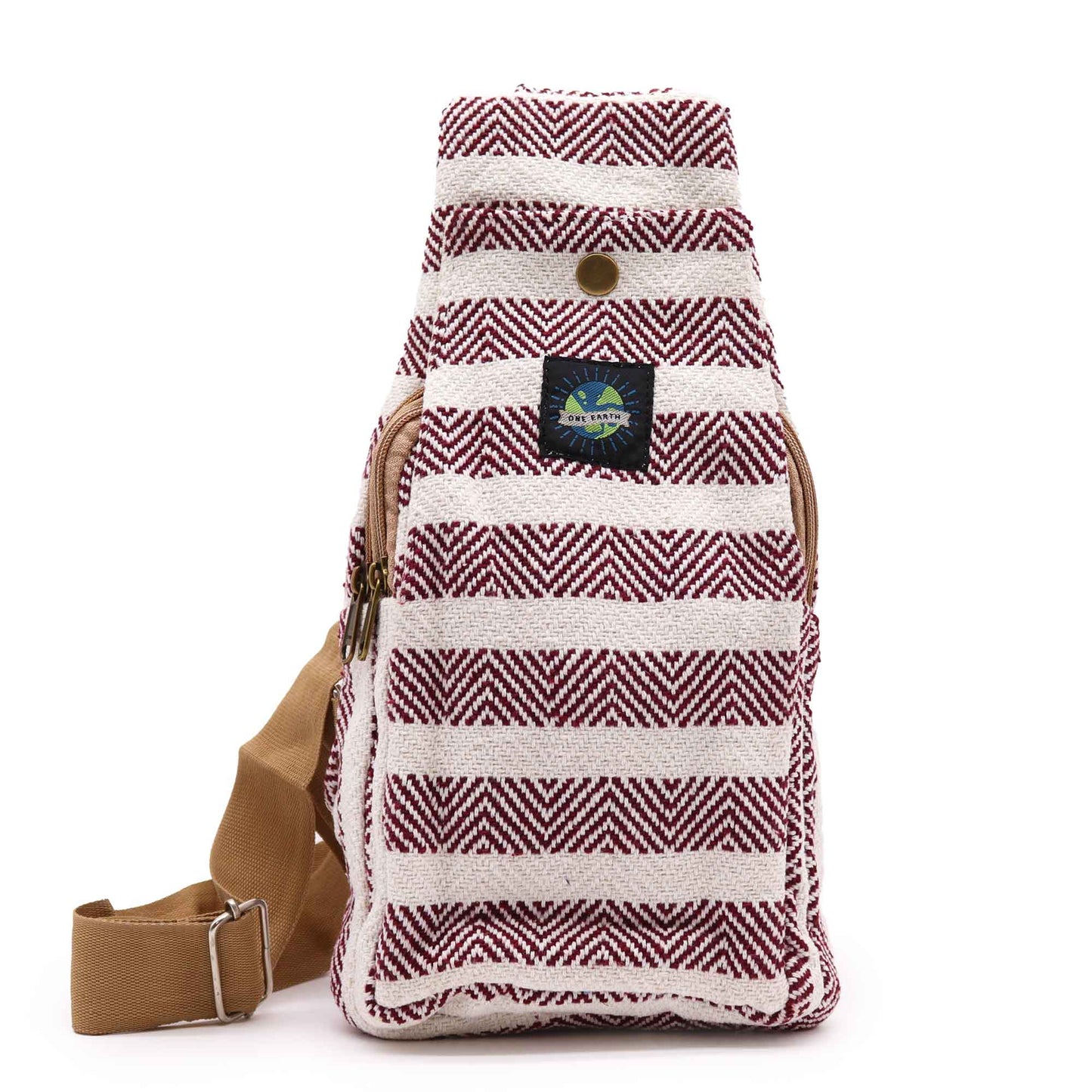 Spacious and Stylish Natural Cotton Cross-Body Bags / Various Colours