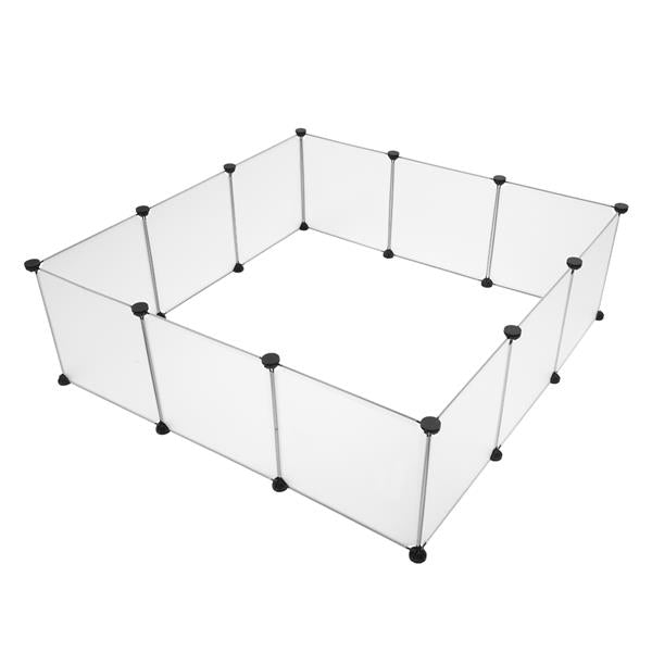 Large Portable Adaptable Metal and Plastic Puppy or Small Animal Playpen