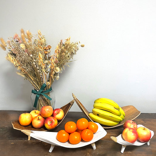 Coconut Leaf Eco-Friendly Fruit Bowl Set of 3