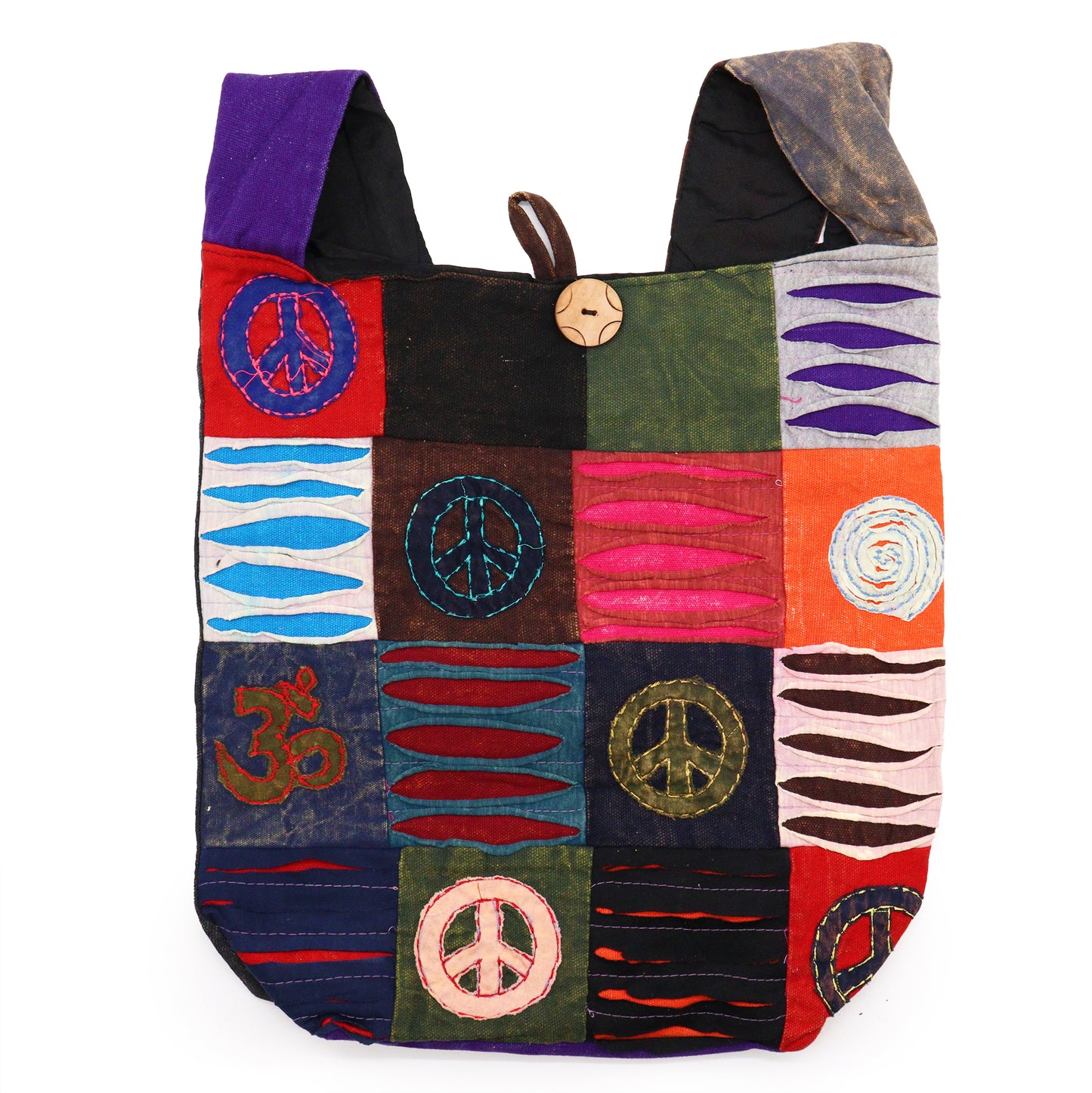 Handmade Indian Peace and Love Bags / Various Designs