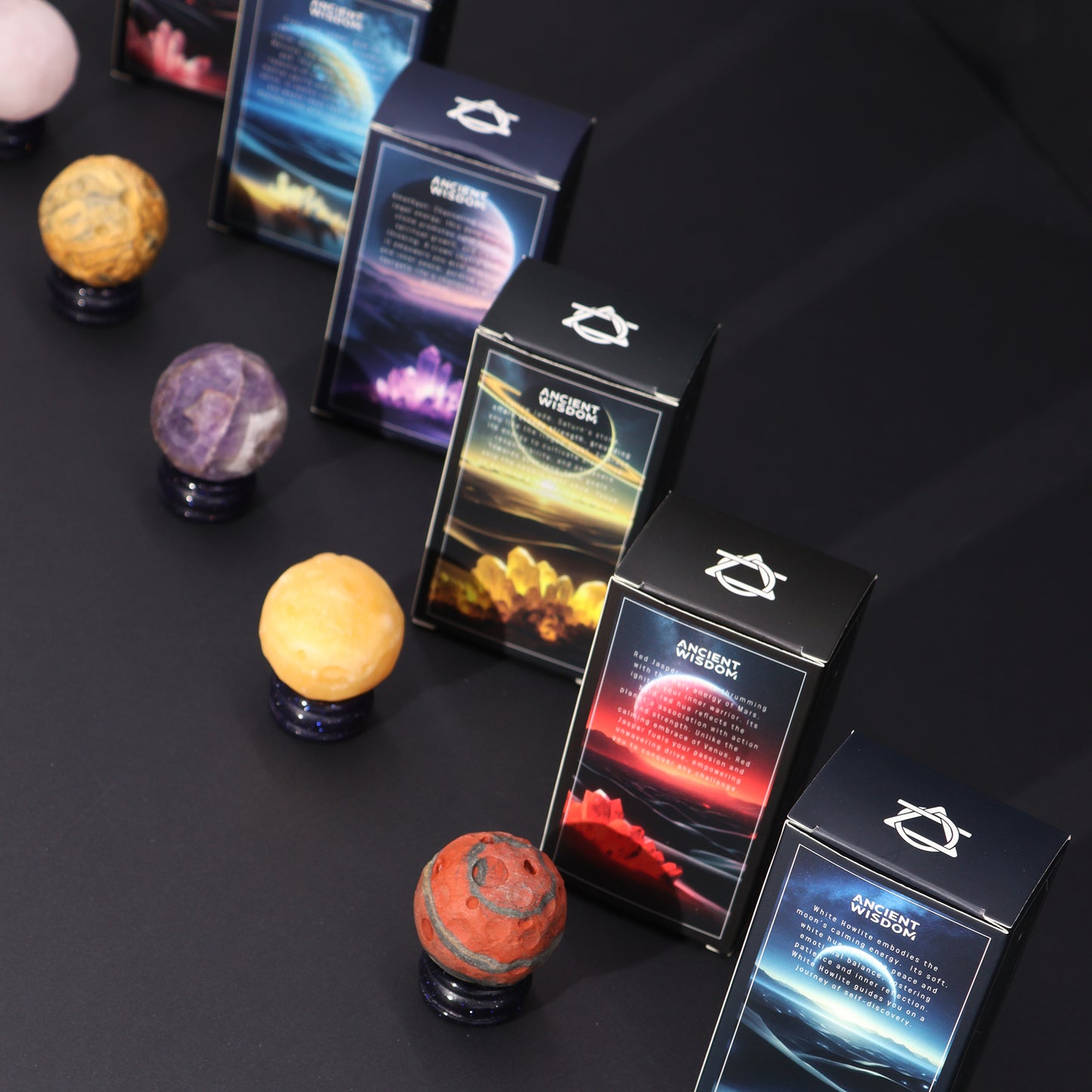 Meaningful Gemstone Planets on a Solar Goldstone Stand