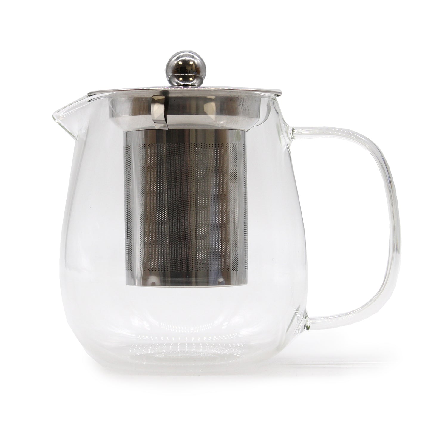 550ml Contemporary Glass Infuser Teapot