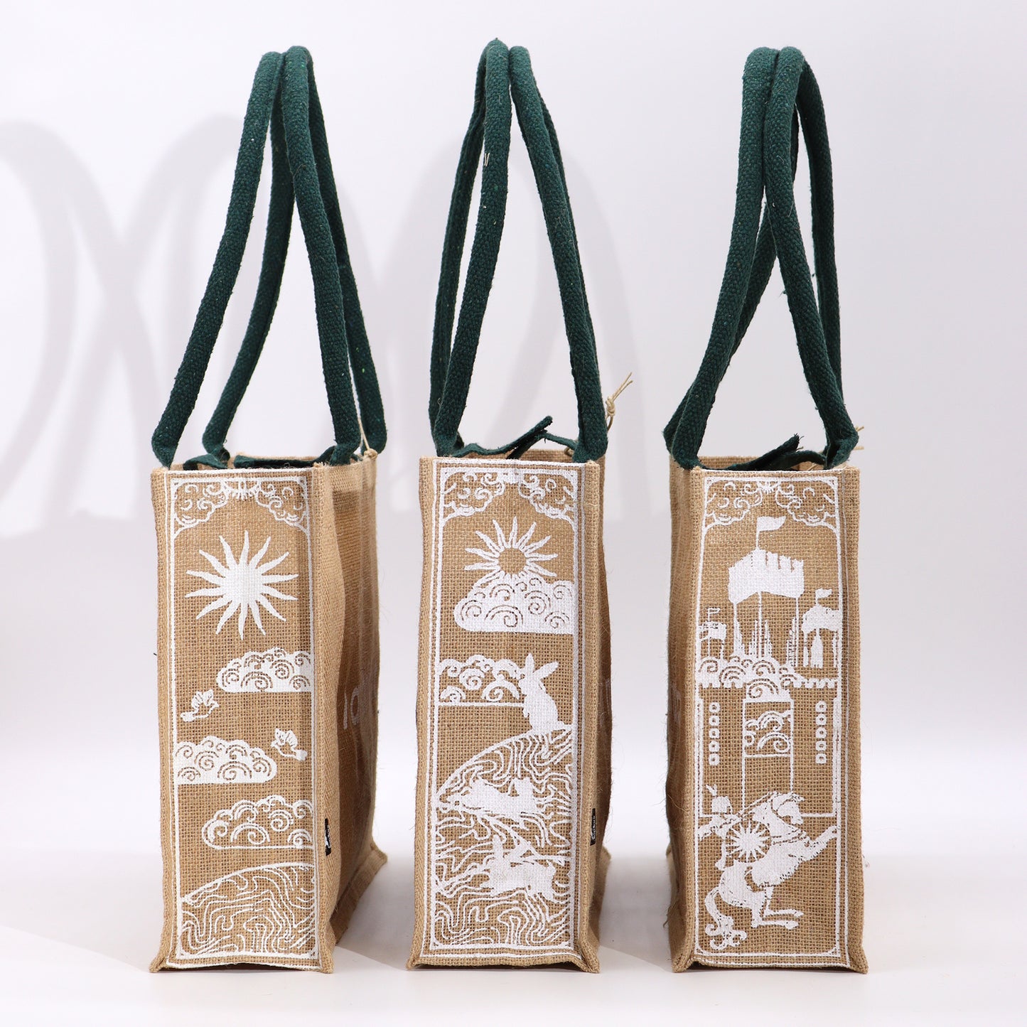 Hop Hare Eco-Friendly Jute Bags / Various Meanings