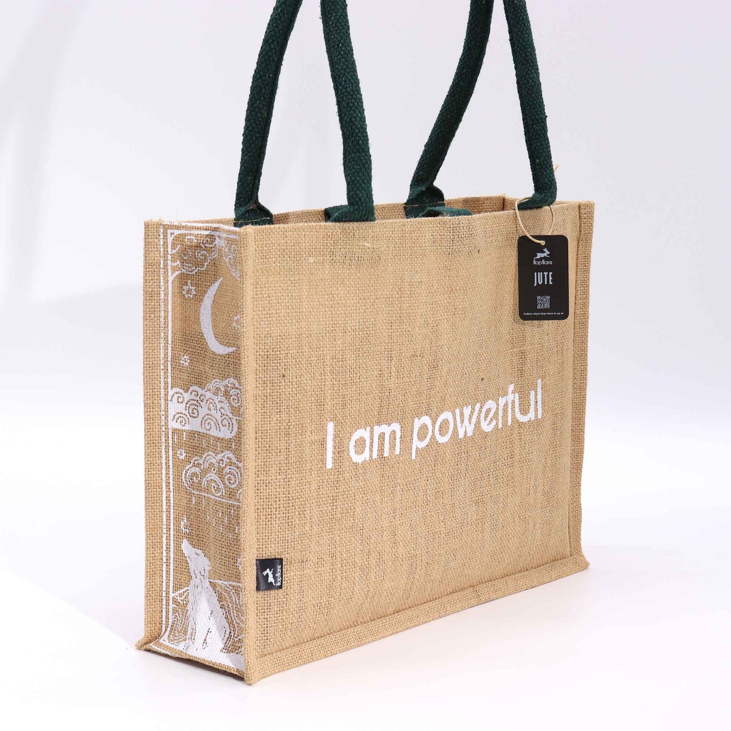 Hop Hare Eco-Friendly Jute Bags / Various Meanings