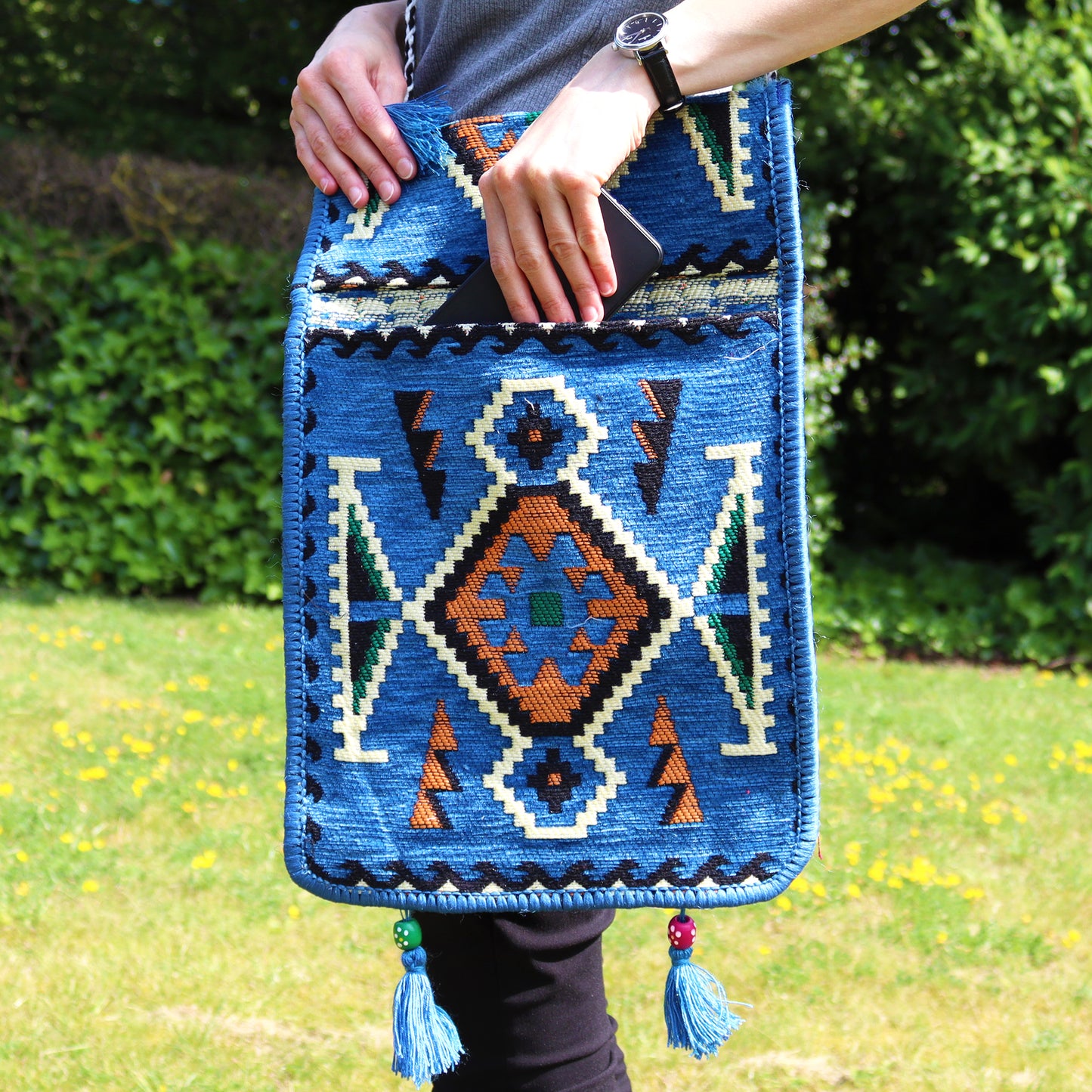 Kilim Turkish Bohemian Shoulder Bags / Various Colours and Designs