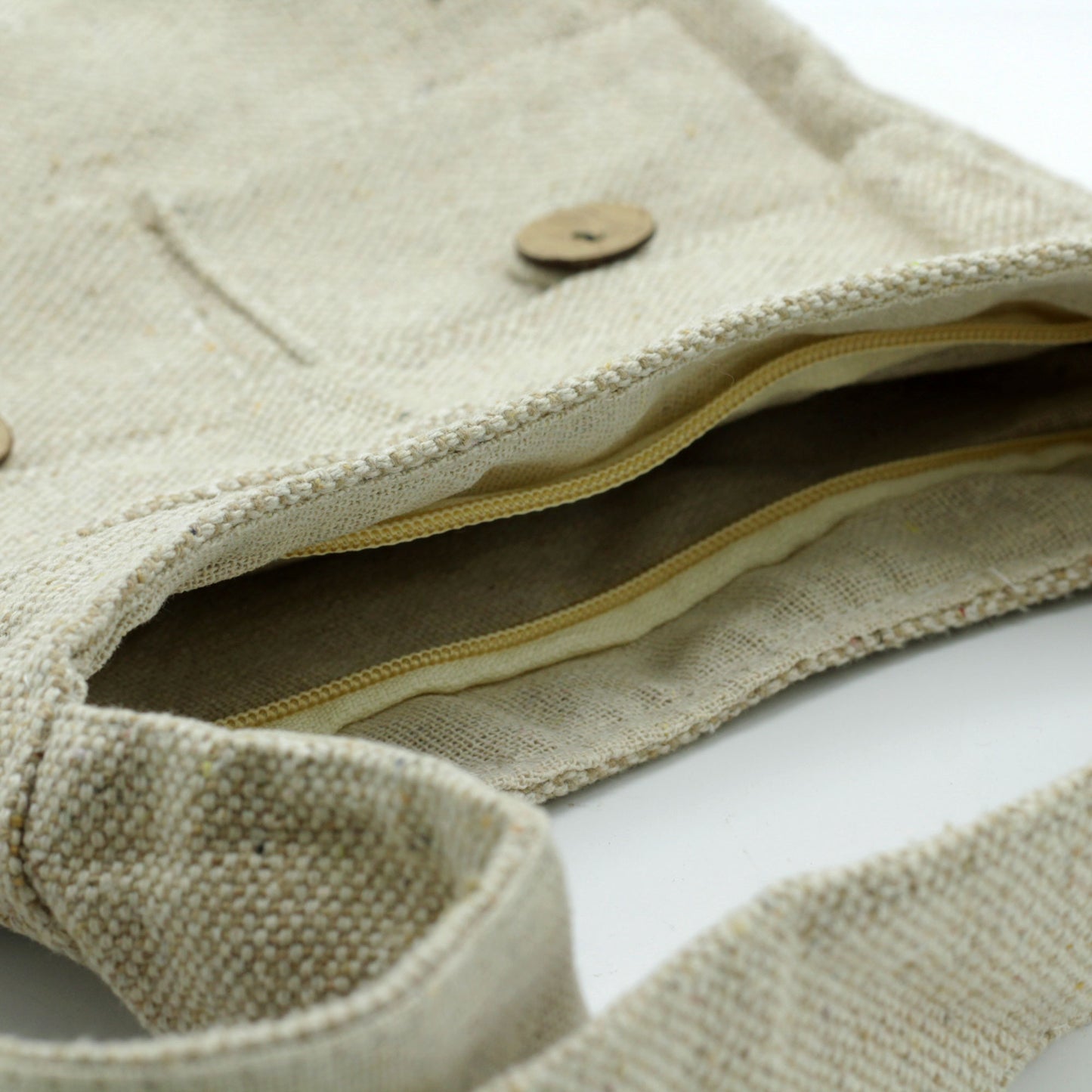 Eco-Chic Natural Tones Eco-Friendly Two Pocket Bags / Various Colours and Sizes