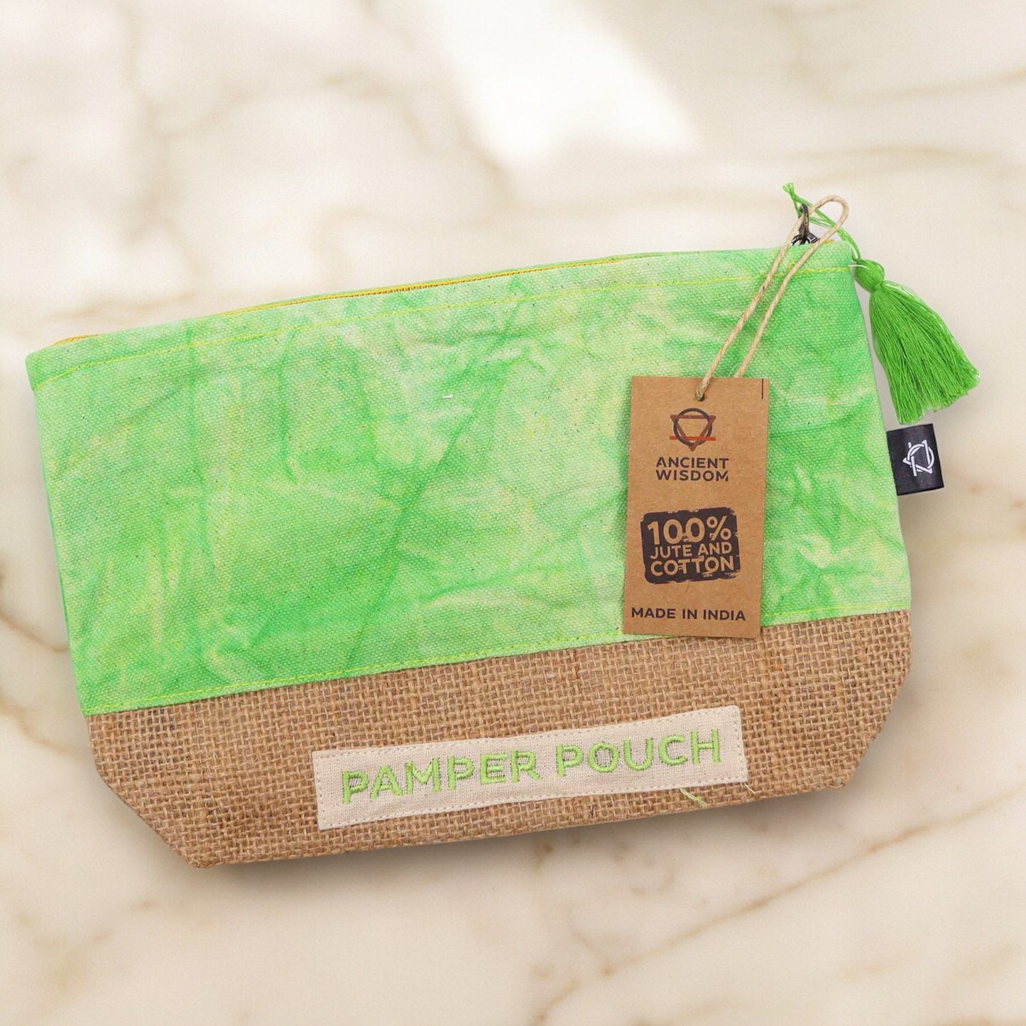 Jute and Cotton Eco-Friendly Pamper Pouch