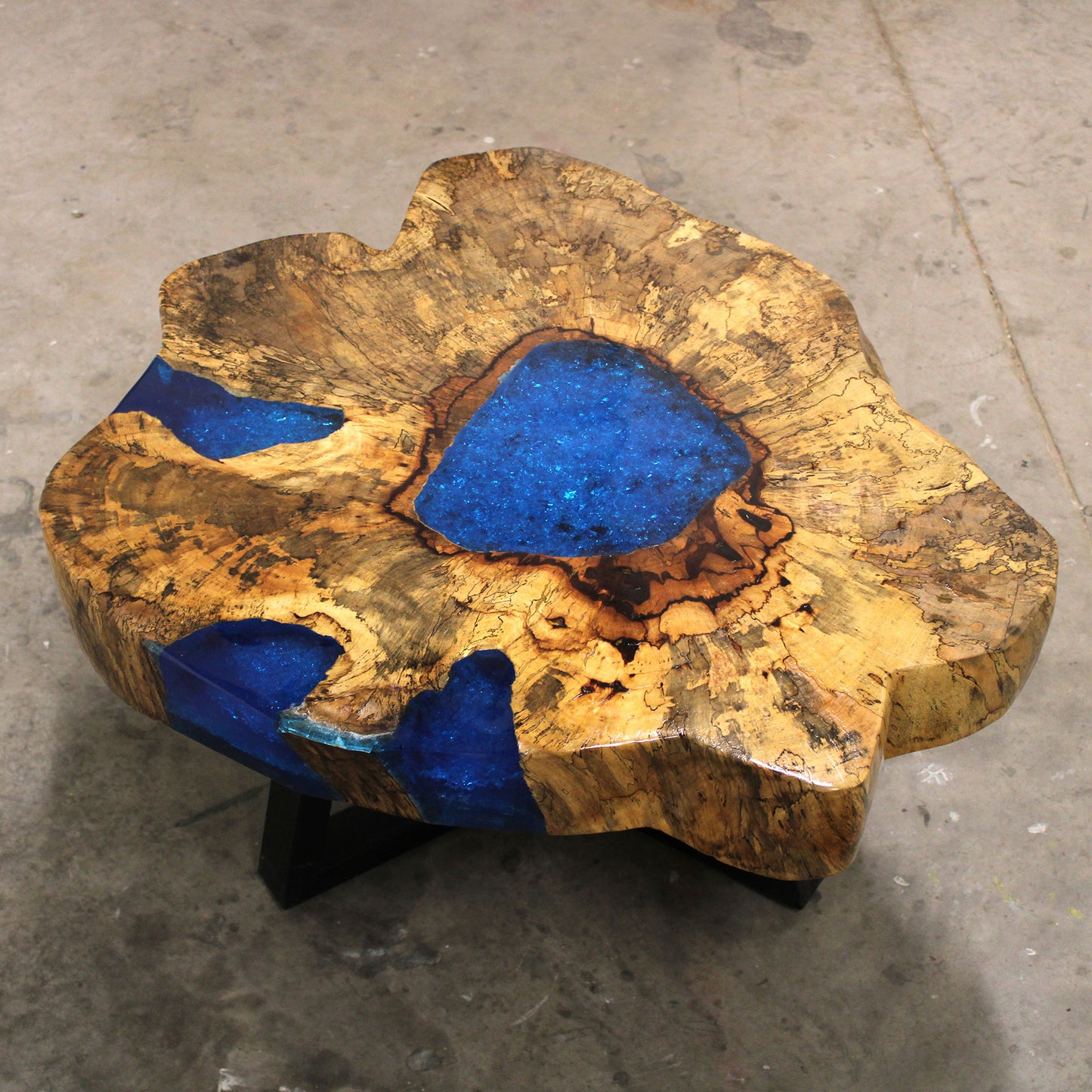 Tamarind and Resin Unique Coffee Table