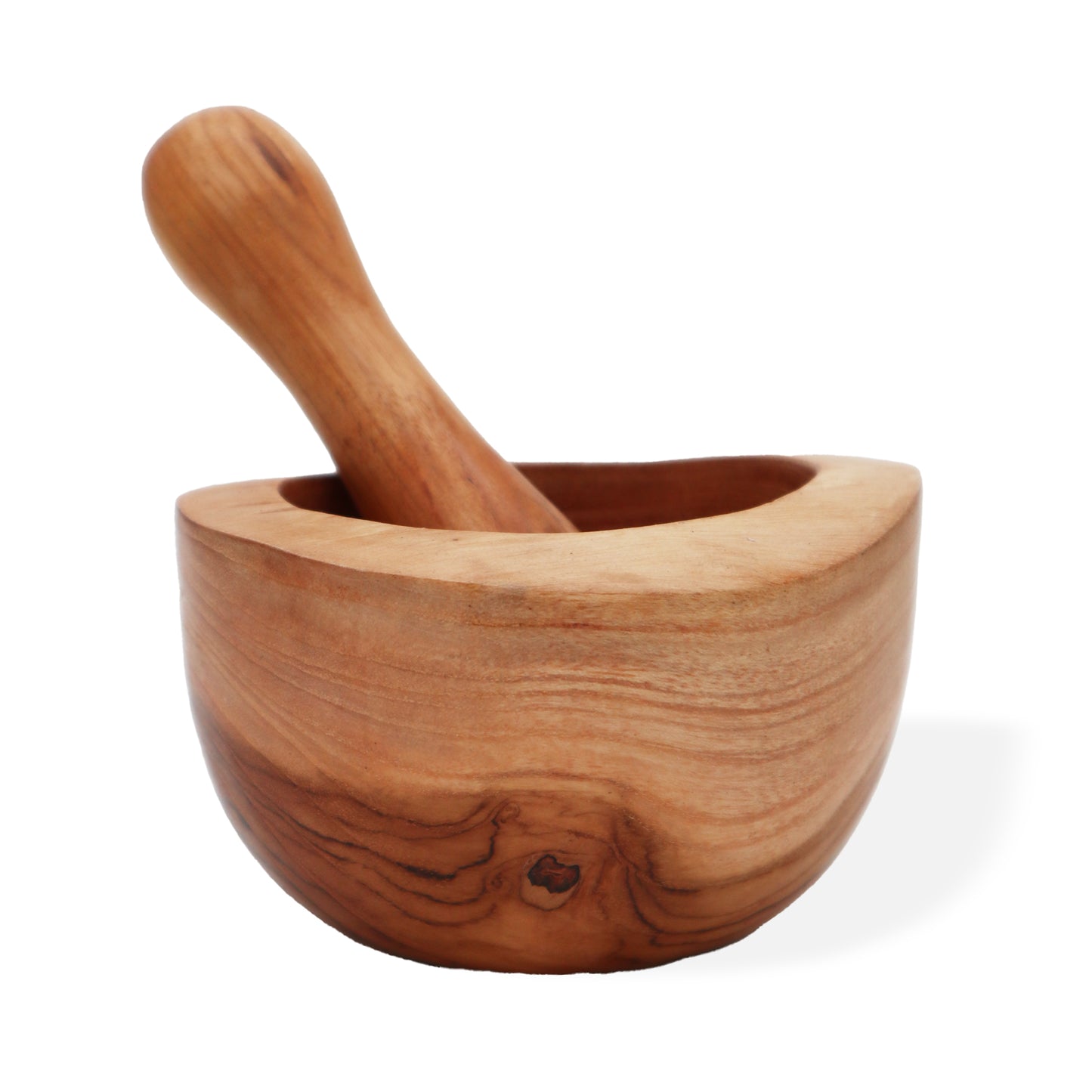 Large / Ergo Teak Pestle & Mortar