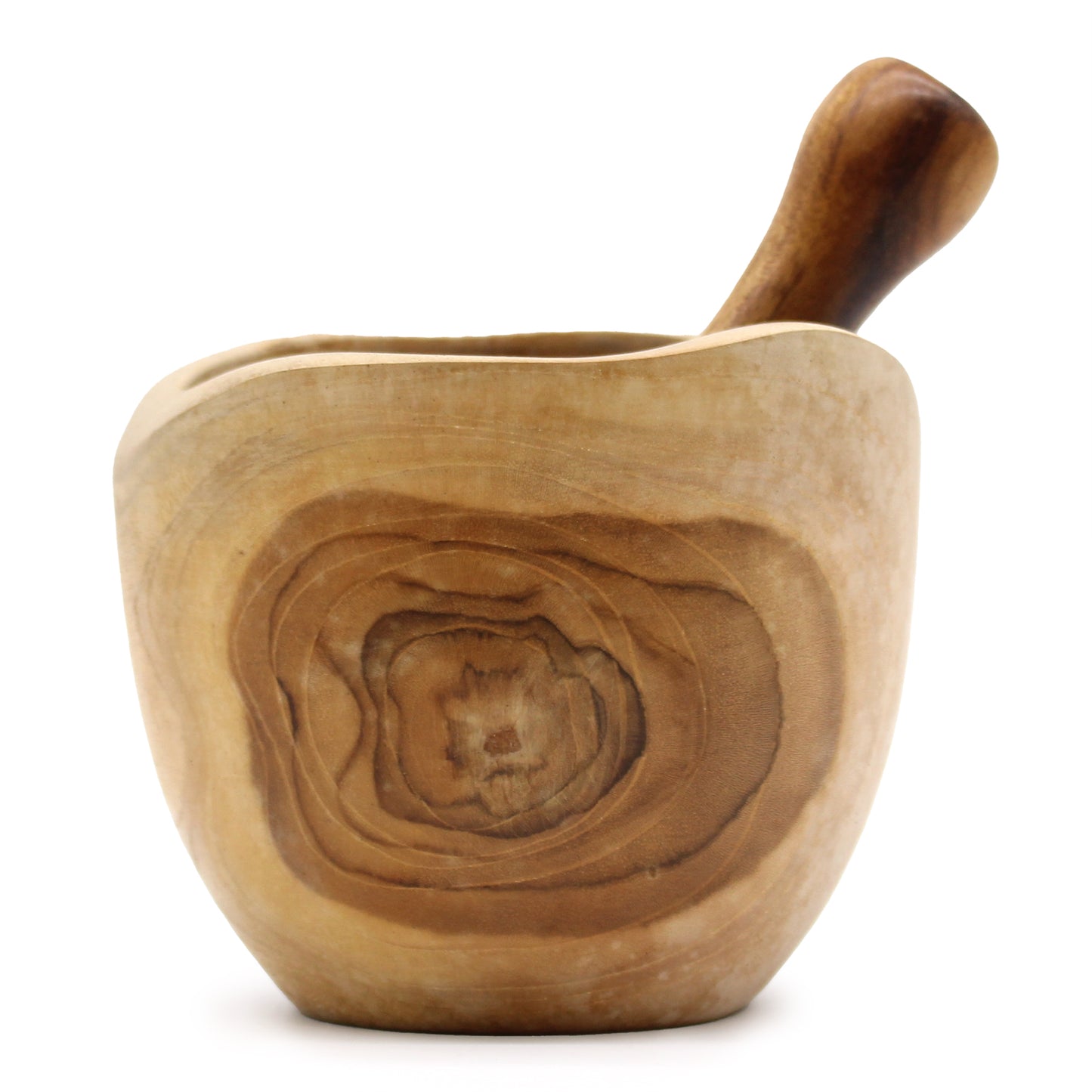 Large / Ergo Teak Pestle & Mortar