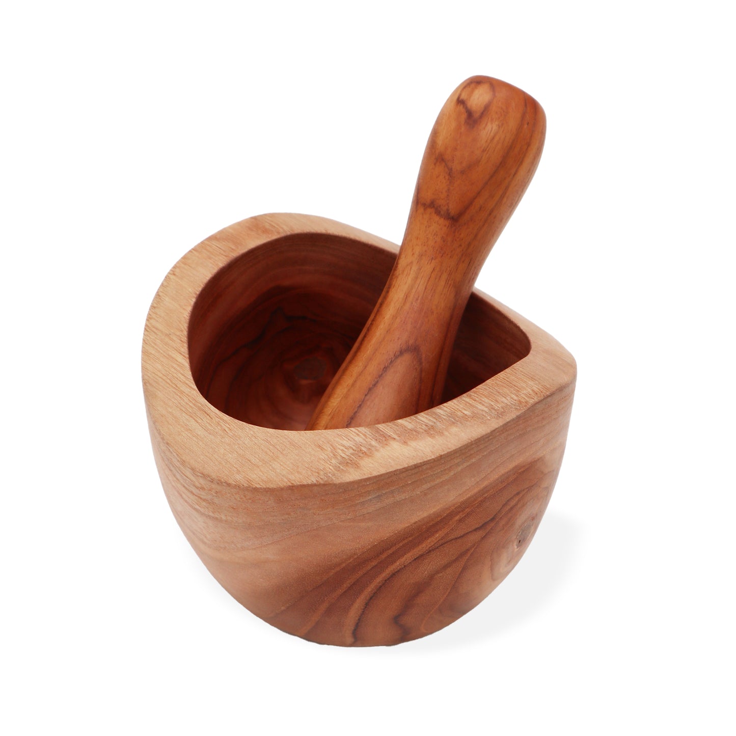 Medium / Ergo Teak Pestle & Mortar