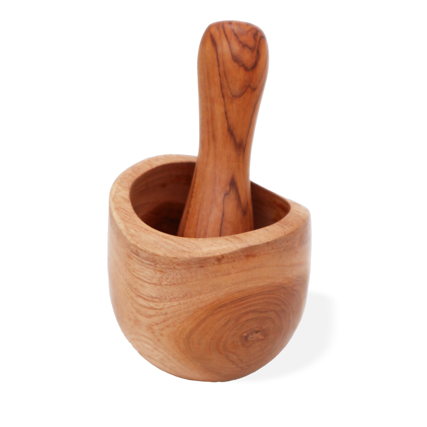 Small / Ergo Teak Pestle & Mortar