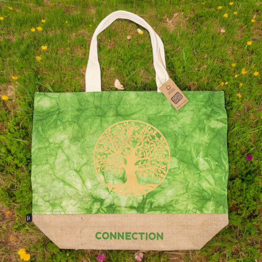 All Natural Eco-Friendly Tote Bags / Various Colours and Meanings