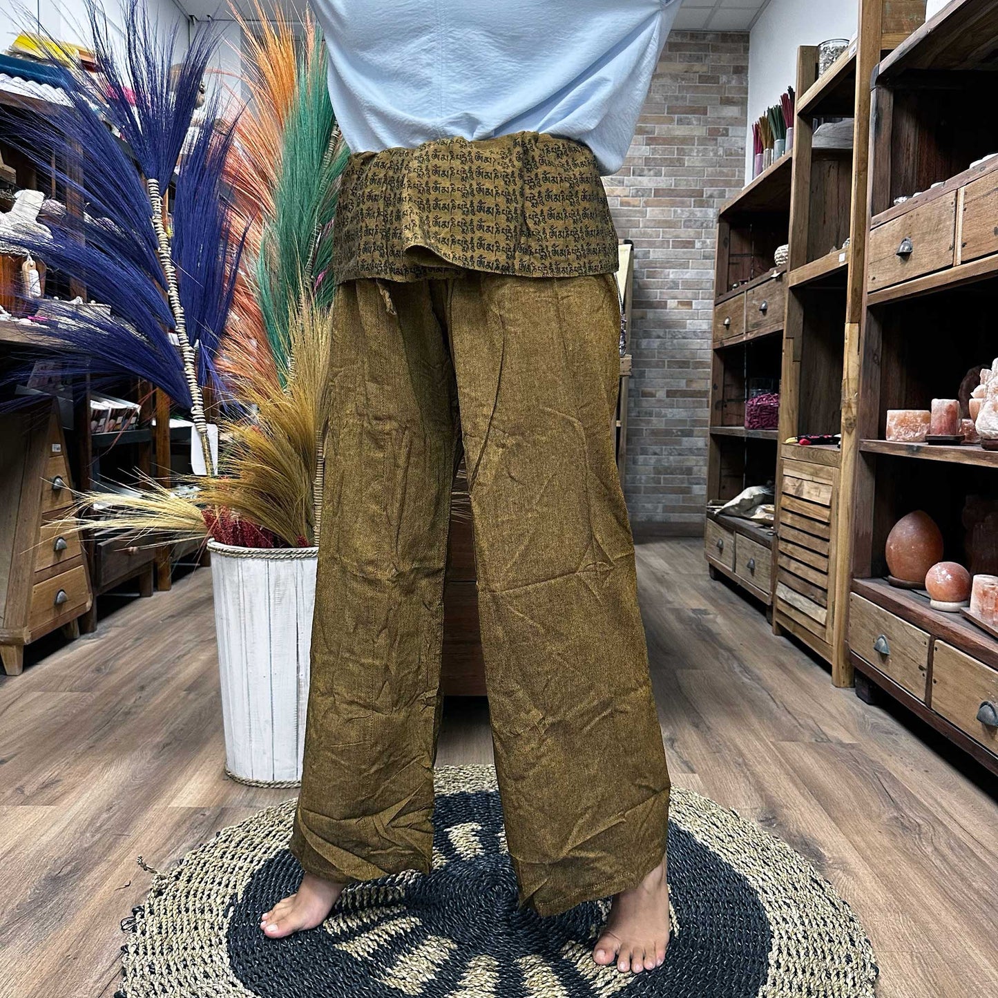 Nepal Eco-Friendly 100% Cotton Unisex Yoga and Festival Pants